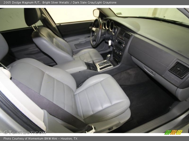 Bright Silver Metallic / Dark Slate Gray/Light Graystone 2005 Dodge Magnum R/T