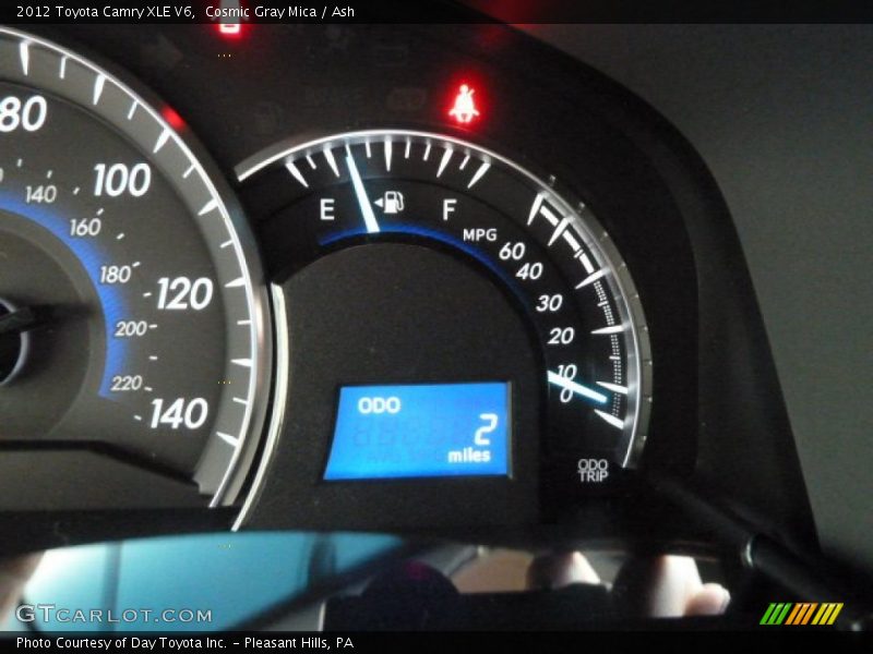 Cosmic Gray Mica / Ash 2012 Toyota Camry XLE V6