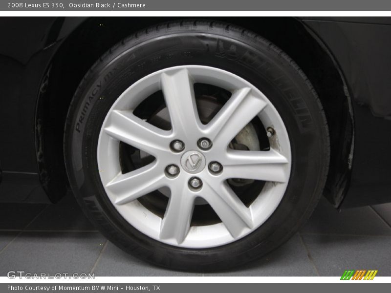 Obsidian Black / Cashmere 2008 Lexus ES 350