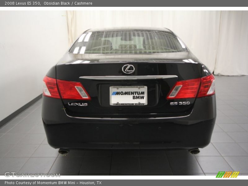 Obsidian Black / Cashmere 2008 Lexus ES 350