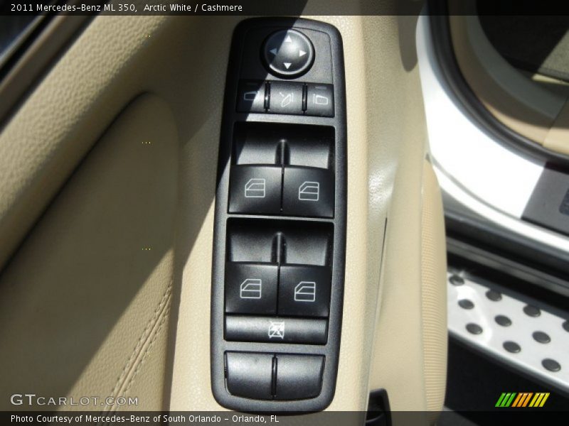 Arctic White / Cashmere 2011 Mercedes-Benz ML 350