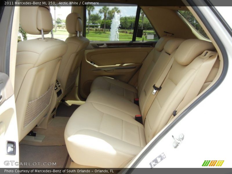 Arctic White / Cashmere 2011 Mercedes-Benz ML 350