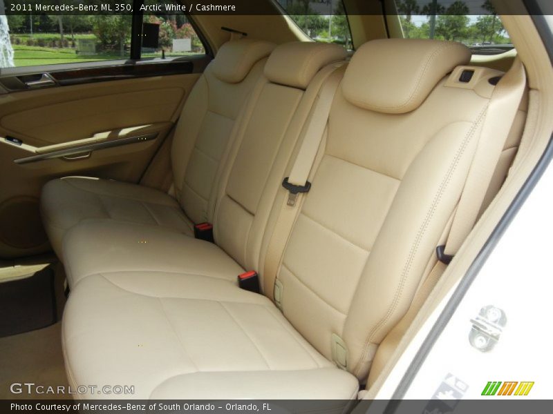 Arctic White / Cashmere 2011 Mercedes-Benz ML 350