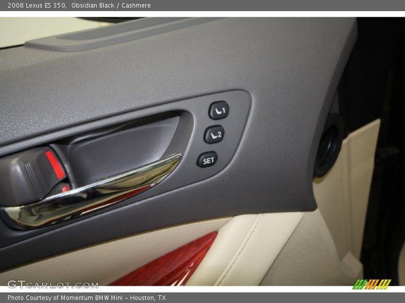 Obsidian Black / Cashmere 2008 Lexus ES 350