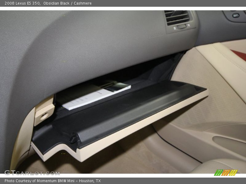 Obsidian Black / Cashmere 2008 Lexus ES 350