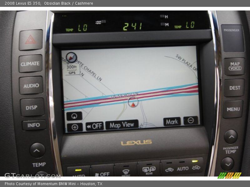 Obsidian Black / Cashmere 2008 Lexus ES 350