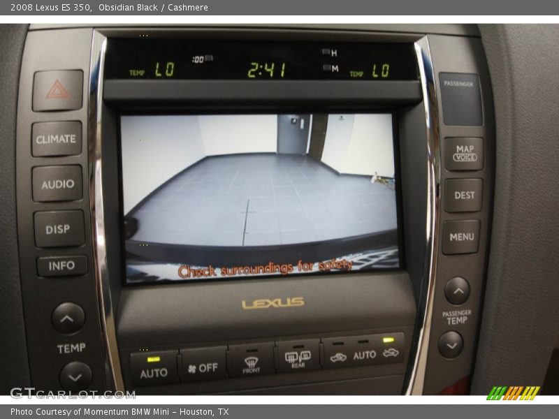 Obsidian Black / Cashmere 2008 Lexus ES 350