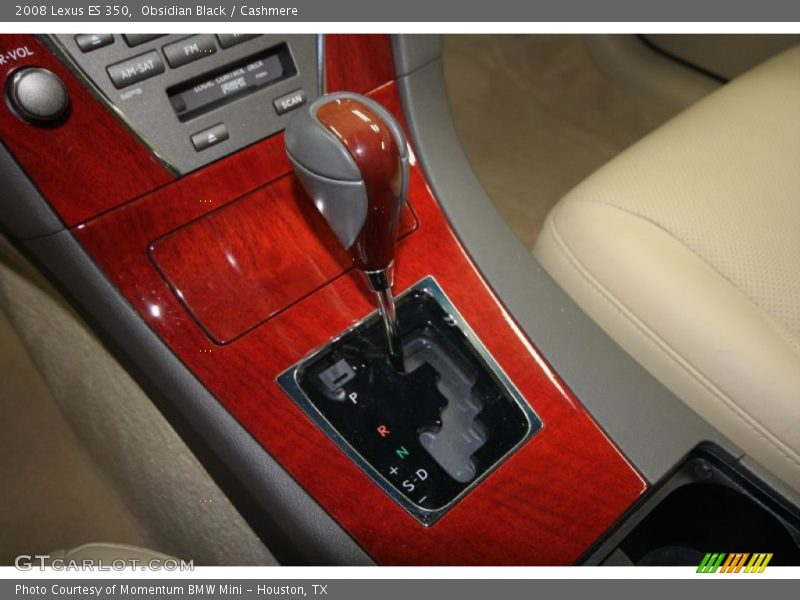 Obsidian Black / Cashmere 2008 Lexus ES 350