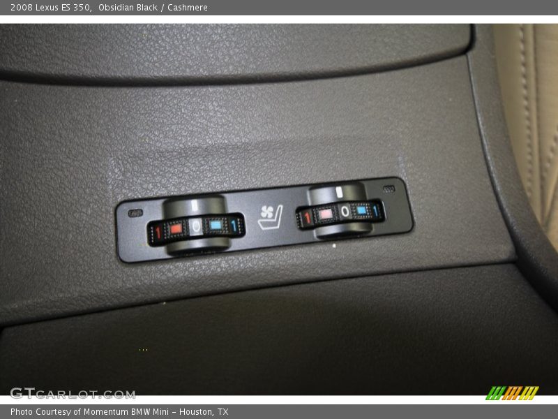 Obsidian Black / Cashmere 2008 Lexus ES 350