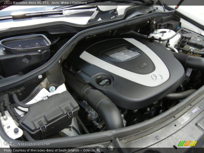 Arctic White / Cashmere 2011 Mercedes-Benz ML 350