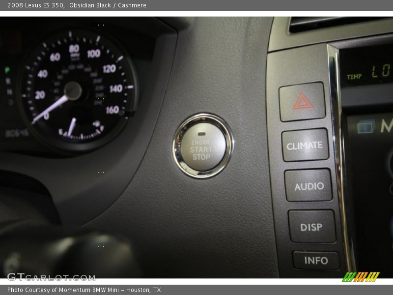 Obsidian Black / Cashmere 2008 Lexus ES 350