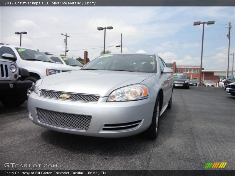 Silver Ice Metallic / Ebony 2012 Chevrolet Impala LT