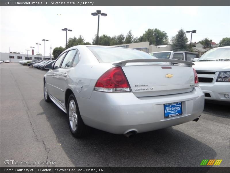 Silver Ice Metallic / Ebony 2012 Chevrolet Impala LT