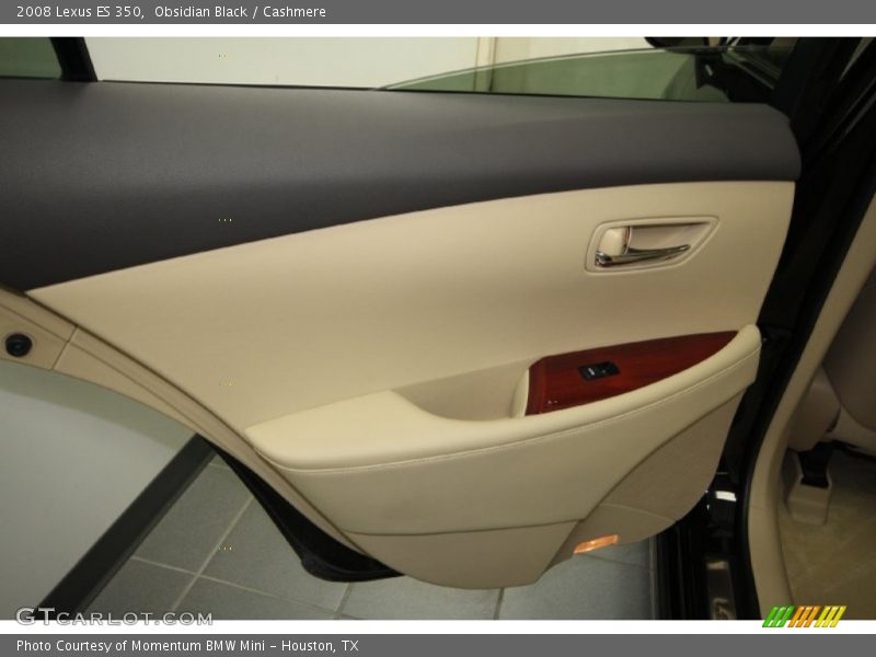 Obsidian Black / Cashmere 2008 Lexus ES 350