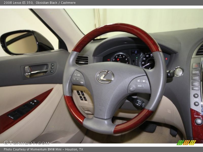 Obsidian Black / Cashmere 2008 Lexus ES 350