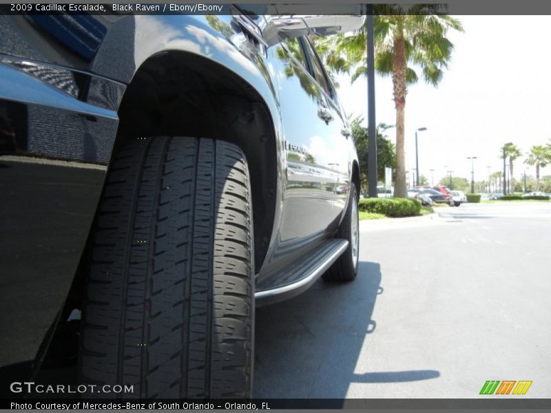 Black Raven / Ebony/Ebony 2009 Cadillac Escalade