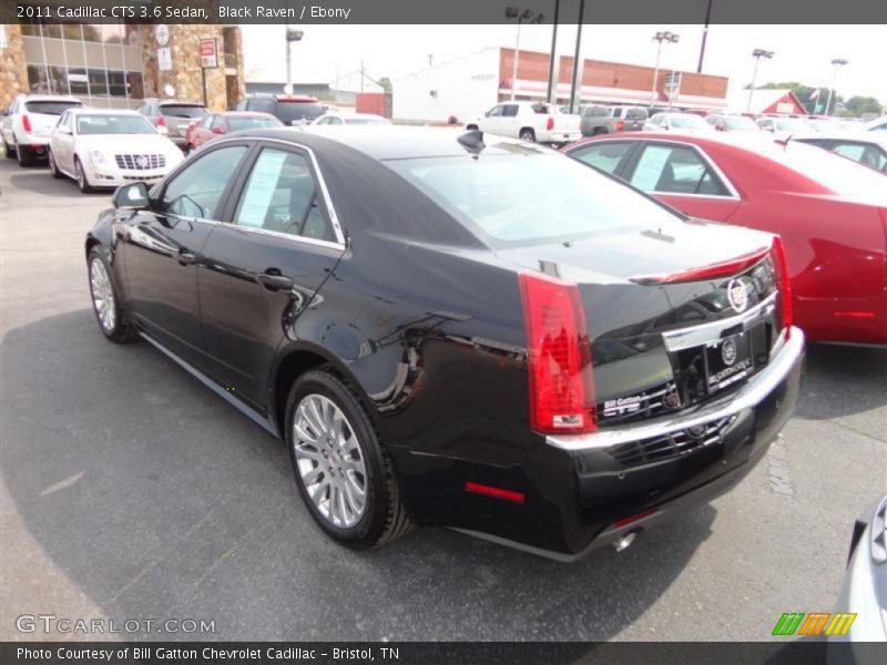 Black Raven / Ebony 2011 Cadillac CTS 3.6 Sedan