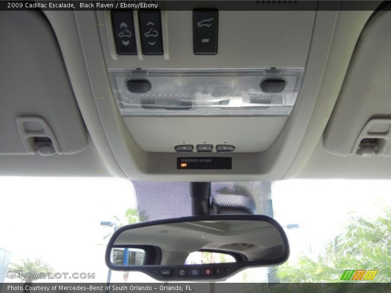 Black Raven / Ebony/Ebony 2009 Cadillac Escalade