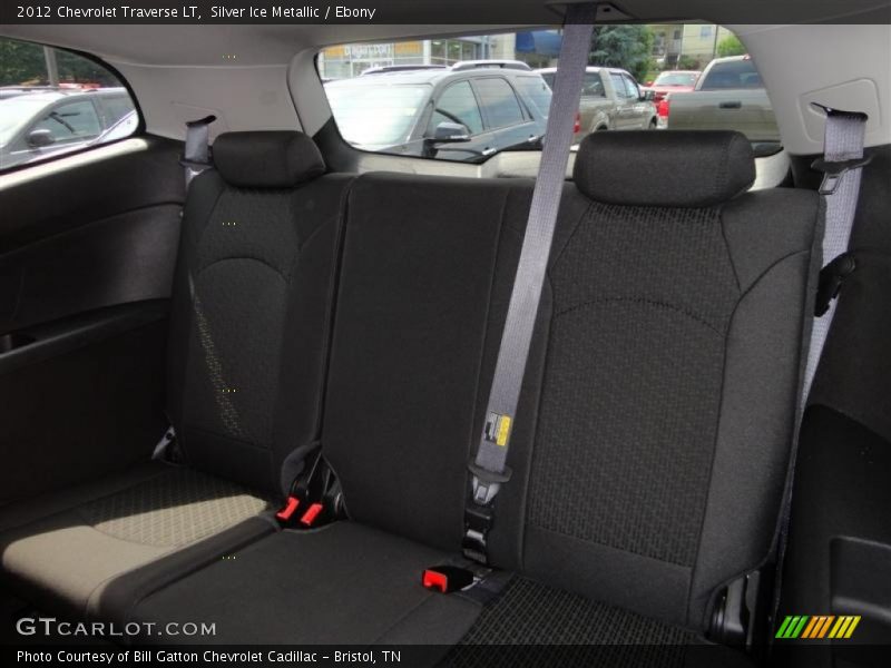 Silver Ice Metallic / Ebony 2012 Chevrolet Traverse LT