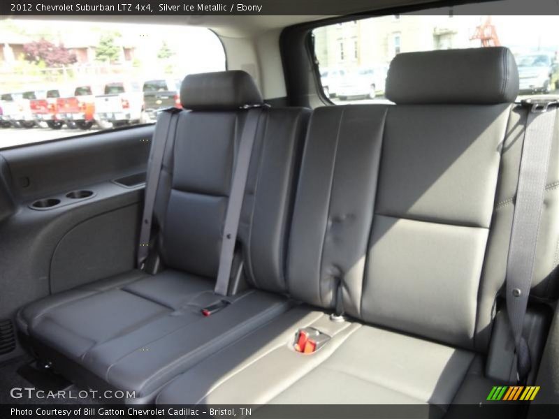 Silver Ice Metallic / Ebony 2012 Chevrolet Suburban LTZ 4x4