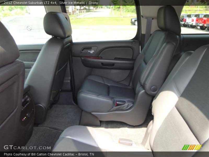 Silver Ice Metallic / Ebony 2012 Chevrolet Suburban LTZ 4x4