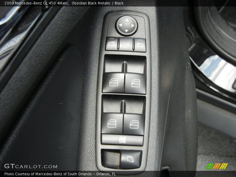 Obsidian Black Metallic / Black 2009 Mercedes-Benz GL 450 4Matic