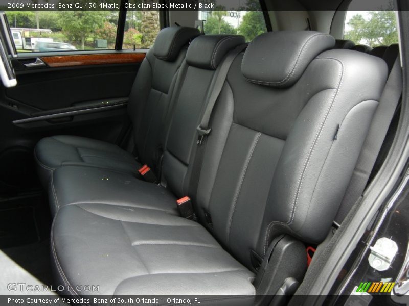 Obsidian Black Metallic / Black 2009 Mercedes-Benz GL 450 4Matic