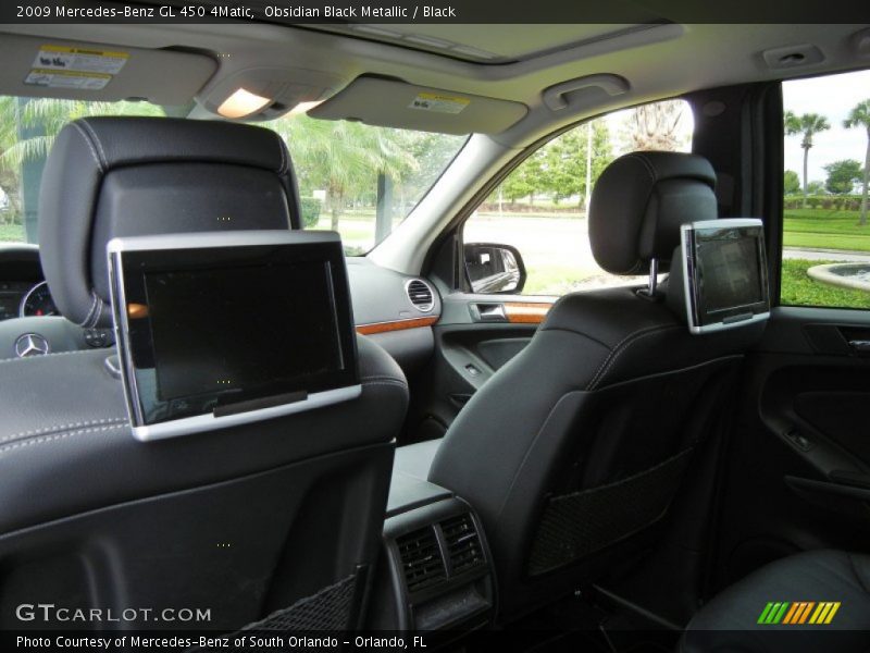Obsidian Black Metallic / Black 2009 Mercedes-Benz GL 450 4Matic