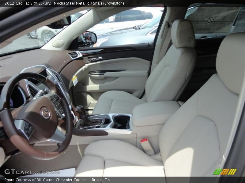 Mocha Steel Metallic / Shale/Brownstone 2012 Cadillac SRX Luxury
