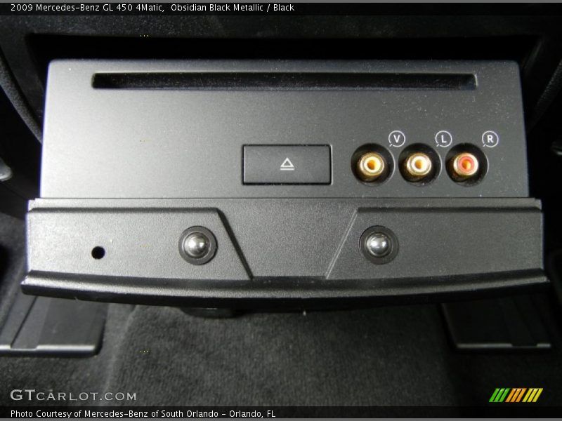 Obsidian Black Metallic / Black 2009 Mercedes-Benz GL 450 4Matic