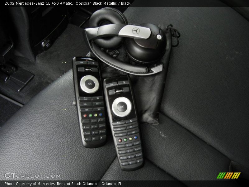 Obsidian Black Metallic / Black 2009 Mercedes-Benz GL 450 4Matic