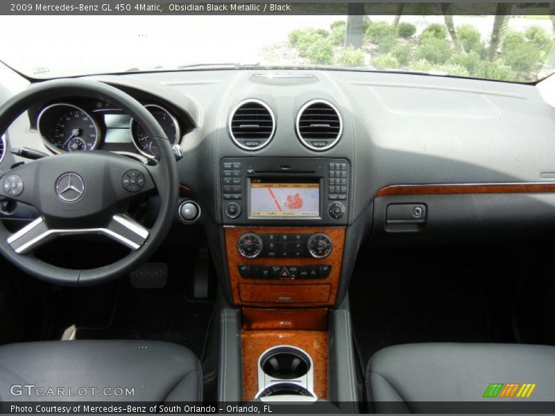 Obsidian Black Metallic / Black 2009 Mercedes-Benz GL 450 4Matic