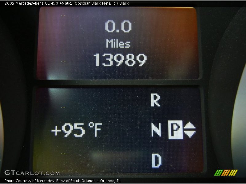 Obsidian Black Metallic / Black 2009 Mercedes-Benz GL 450 4Matic
