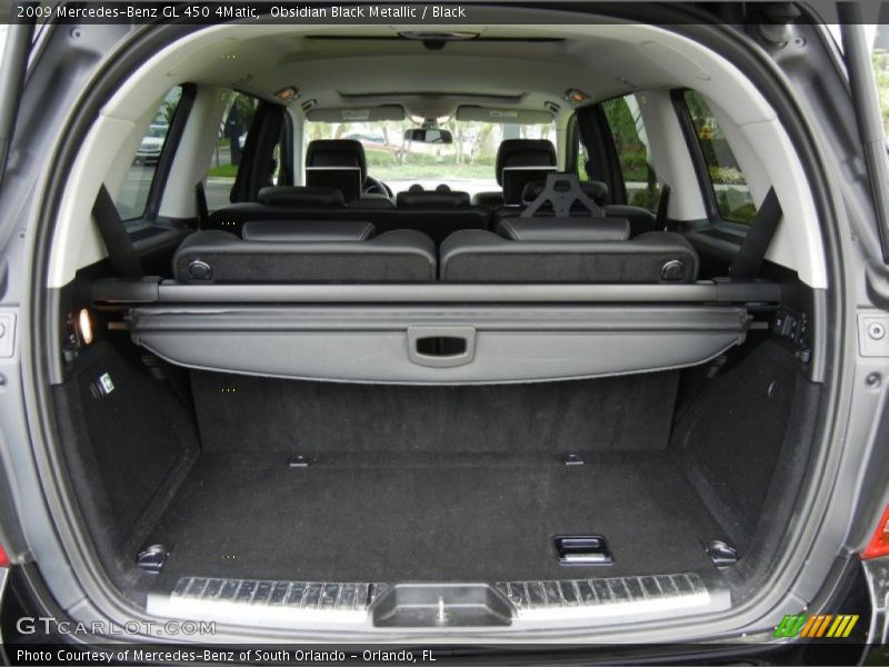 Obsidian Black Metallic / Black 2009 Mercedes-Benz GL 450 4Matic