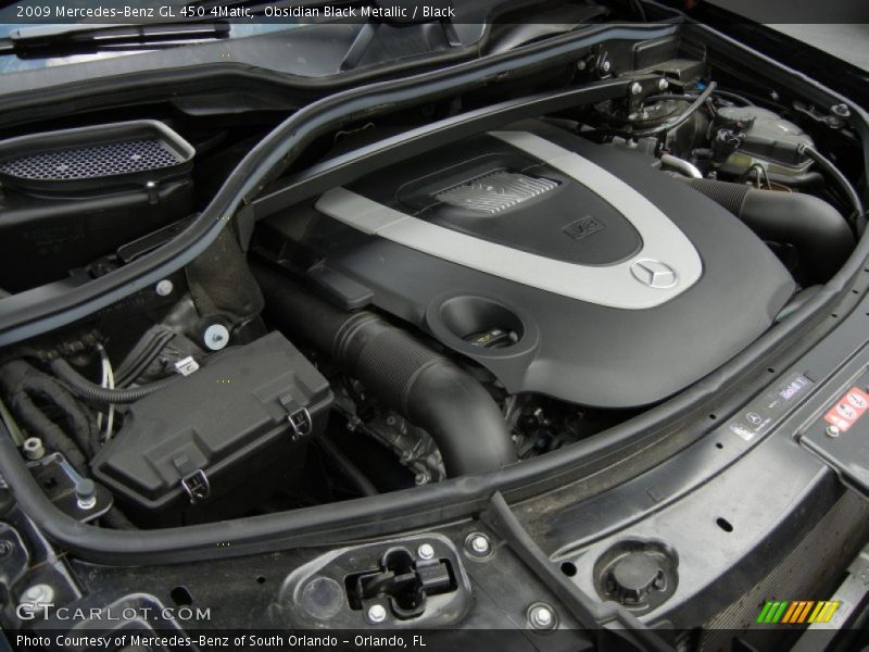 Obsidian Black Metallic / Black 2009 Mercedes-Benz GL 450 4Matic