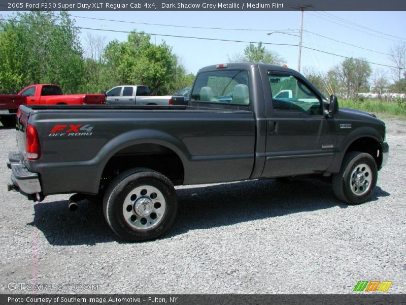 Dark Shadow Grey Metallic / Medium Flint 2005 Ford F350 Super Duty XLT Regular Cab 4x4