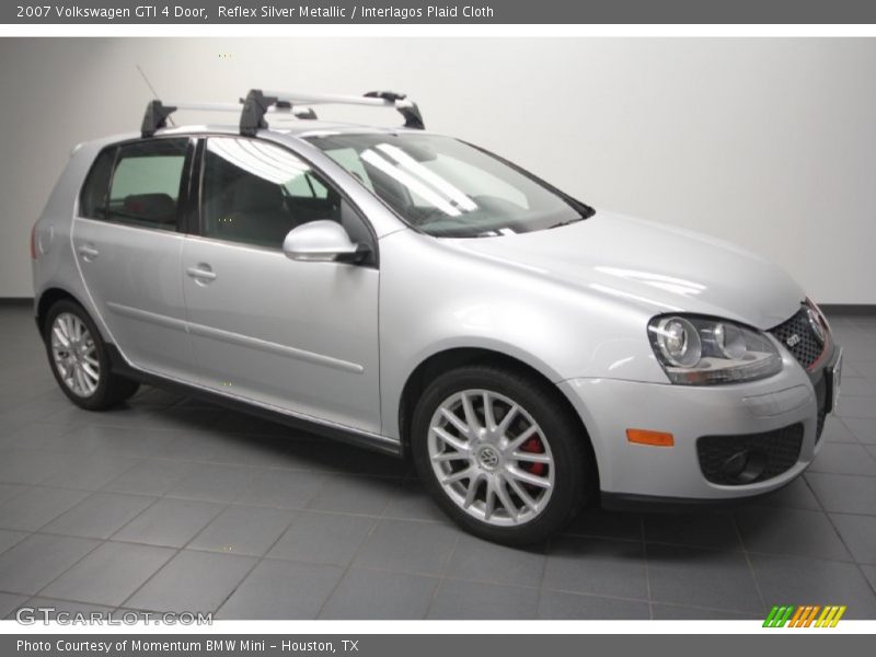Reflex Silver Metallic / Interlagos Plaid Cloth 2007 Volkswagen GTI 4 Door