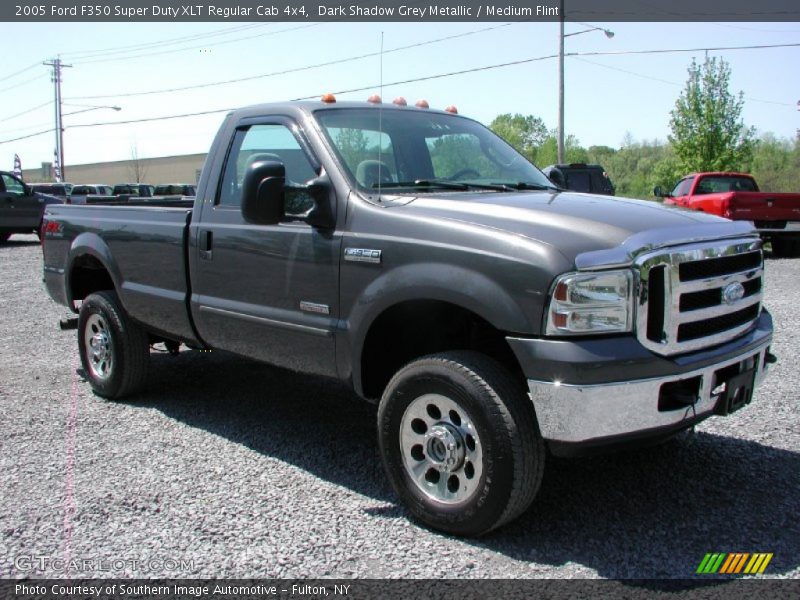 Dark Shadow Grey Metallic / Medium Flint 2005 Ford F350 Super Duty XLT Regular Cab 4x4