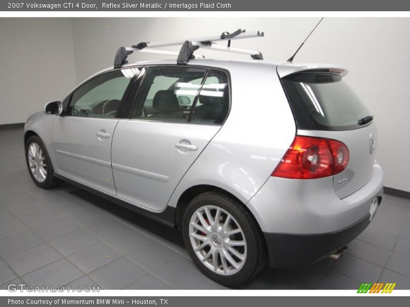 Reflex Silver Metallic / Interlagos Plaid Cloth 2007 Volkswagen GTI 4 Door