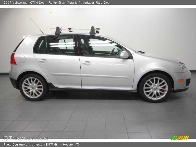 Reflex Silver Metallic / Interlagos Plaid Cloth 2007 Volkswagen GTI 4 Door
