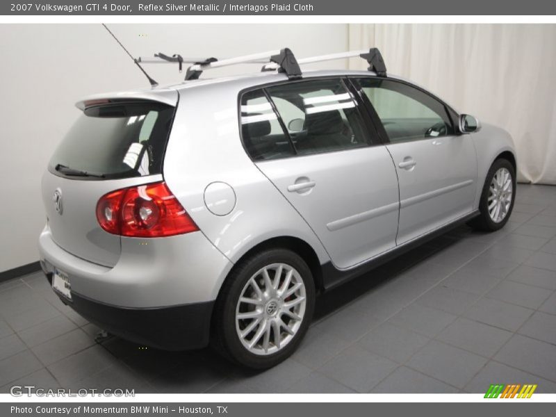 Reflex Silver Metallic / Interlagos Plaid Cloth 2007 Volkswagen GTI 4 Door