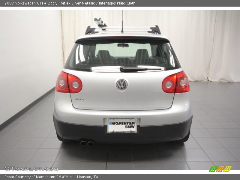Reflex Silver Metallic / Interlagos Plaid Cloth 2007 Volkswagen GTI 4 Door