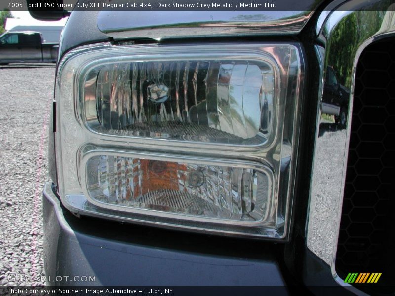 Dark Shadow Grey Metallic / Medium Flint 2005 Ford F350 Super Duty XLT Regular Cab 4x4