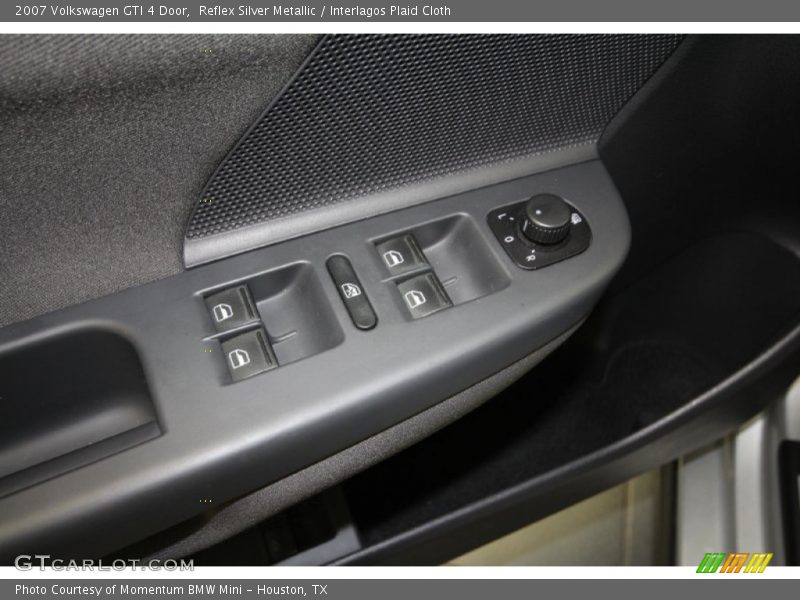 Reflex Silver Metallic / Interlagos Plaid Cloth 2007 Volkswagen GTI 4 Door