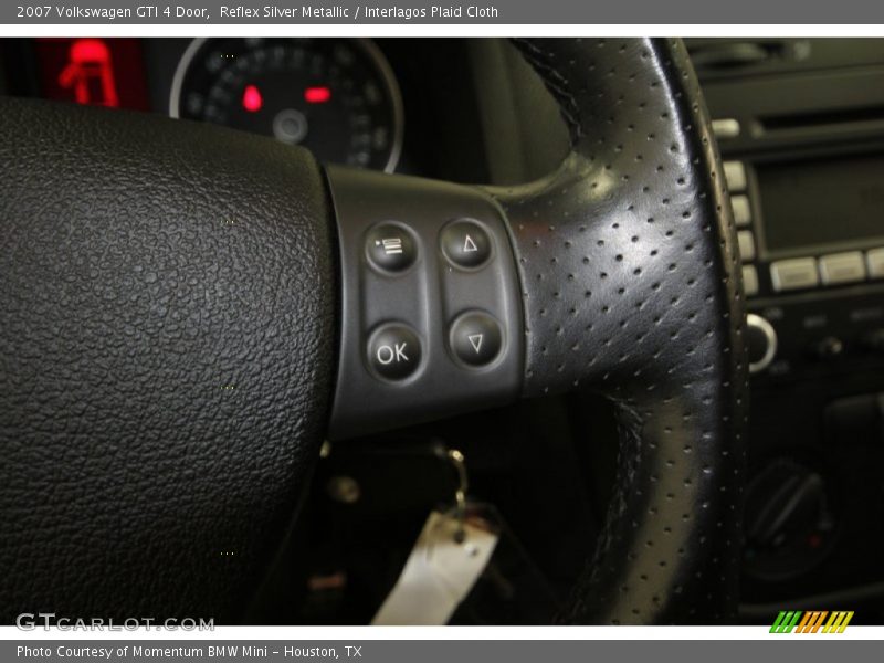 Reflex Silver Metallic / Interlagos Plaid Cloth 2007 Volkswagen GTI 4 Door