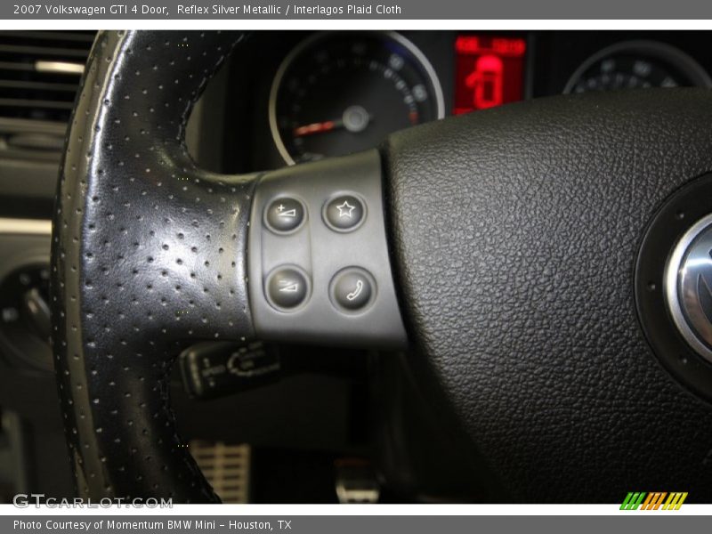 Reflex Silver Metallic / Interlagos Plaid Cloth 2007 Volkswagen GTI 4 Door