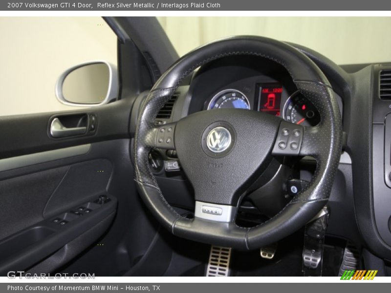 Reflex Silver Metallic / Interlagos Plaid Cloth 2007 Volkswagen GTI 4 Door