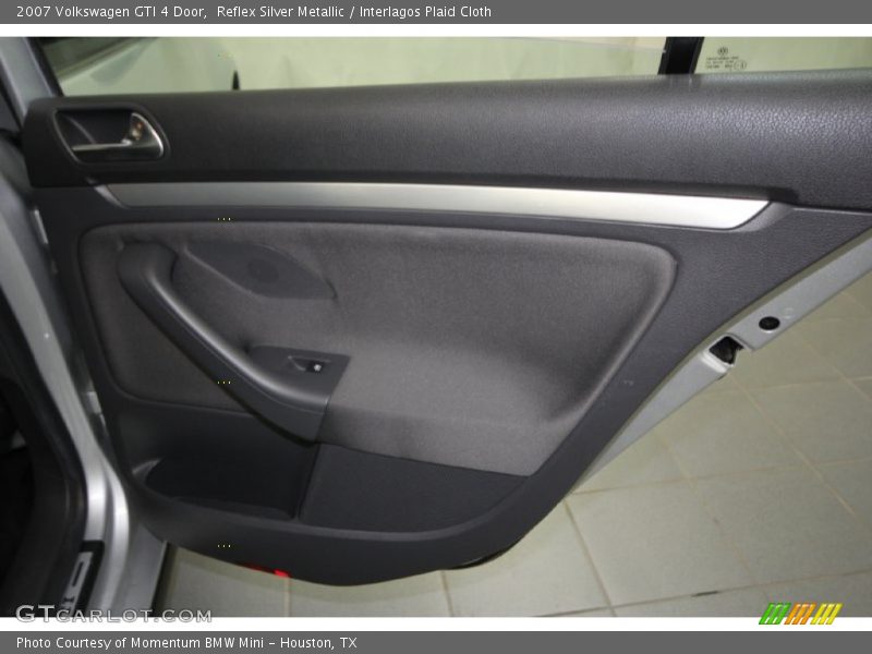Reflex Silver Metallic / Interlagos Plaid Cloth 2007 Volkswagen GTI 4 Door