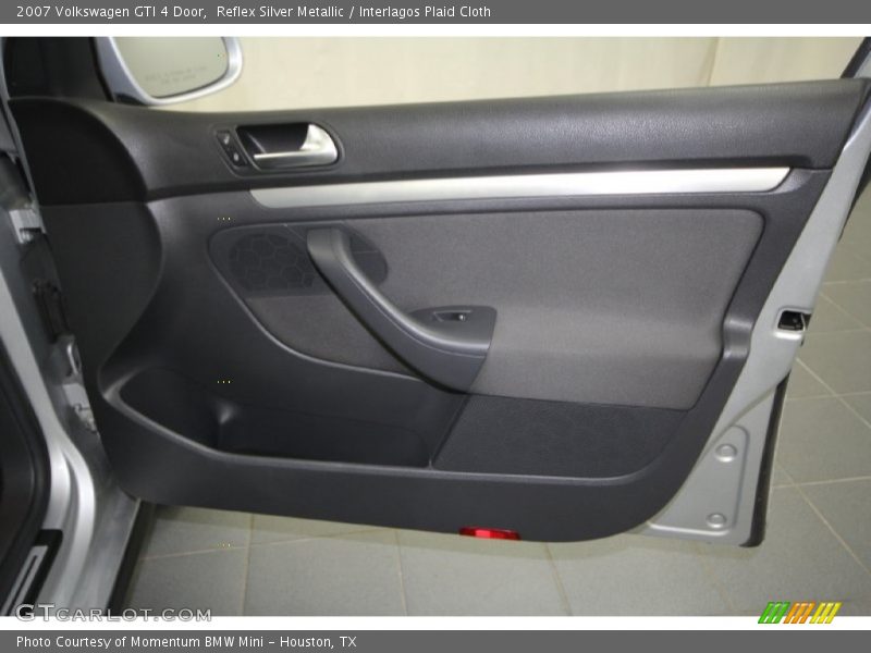 Reflex Silver Metallic / Interlagos Plaid Cloth 2007 Volkswagen GTI 4 Door