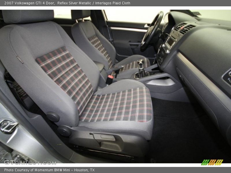 Reflex Silver Metallic / Interlagos Plaid Cloth 2007 Volkswagen GTI 4 Door